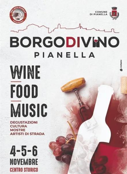 borgo divino festa del vino Pianella