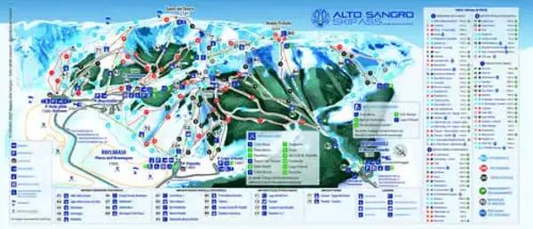 Mappa piste Roccaraso