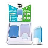 STEM Trappola LED, Protezione 24/7 da Mosche, Moscerini e Tarme, Senza Insetticidi, per Uso Interno, Adatta a Bambini e Animali Domestici, Inodore, Senza Residui, 1 Kit - 1 Base e 1 Ricarica