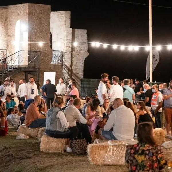 Calici sotto le stelle Immagine di